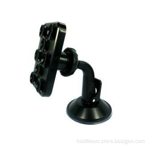 Portable Plastic Phone Holder 8 Suck Cup , 60 Degree Rotati